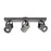 Spotlight Bar 3 Lamp LED Cement Matt Grey Black Metal Adjustable Industrial - Image 1