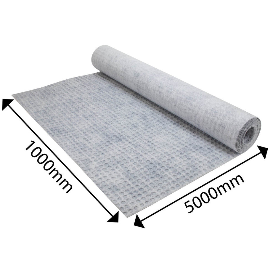 Homelux Underlay Mat 5mm Anti Crack Impact Resistant Bathroom Kitchen 5m² - Image 3