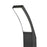 Outdoor LED Post Light Warm White Dark Grey Pathway Garden Patio Modern H 60 cm - Image 4