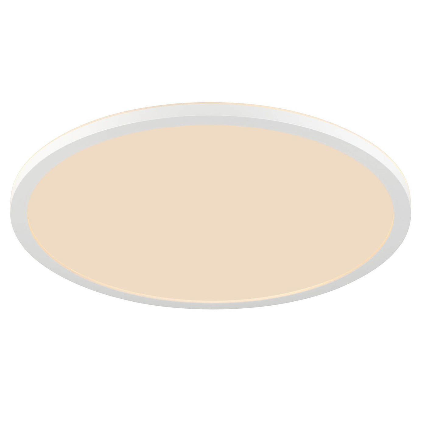 LED Ceiling Light Round Matt Plastic White Dimmable 3000lm Indoor Bathroom 24W - Image 4