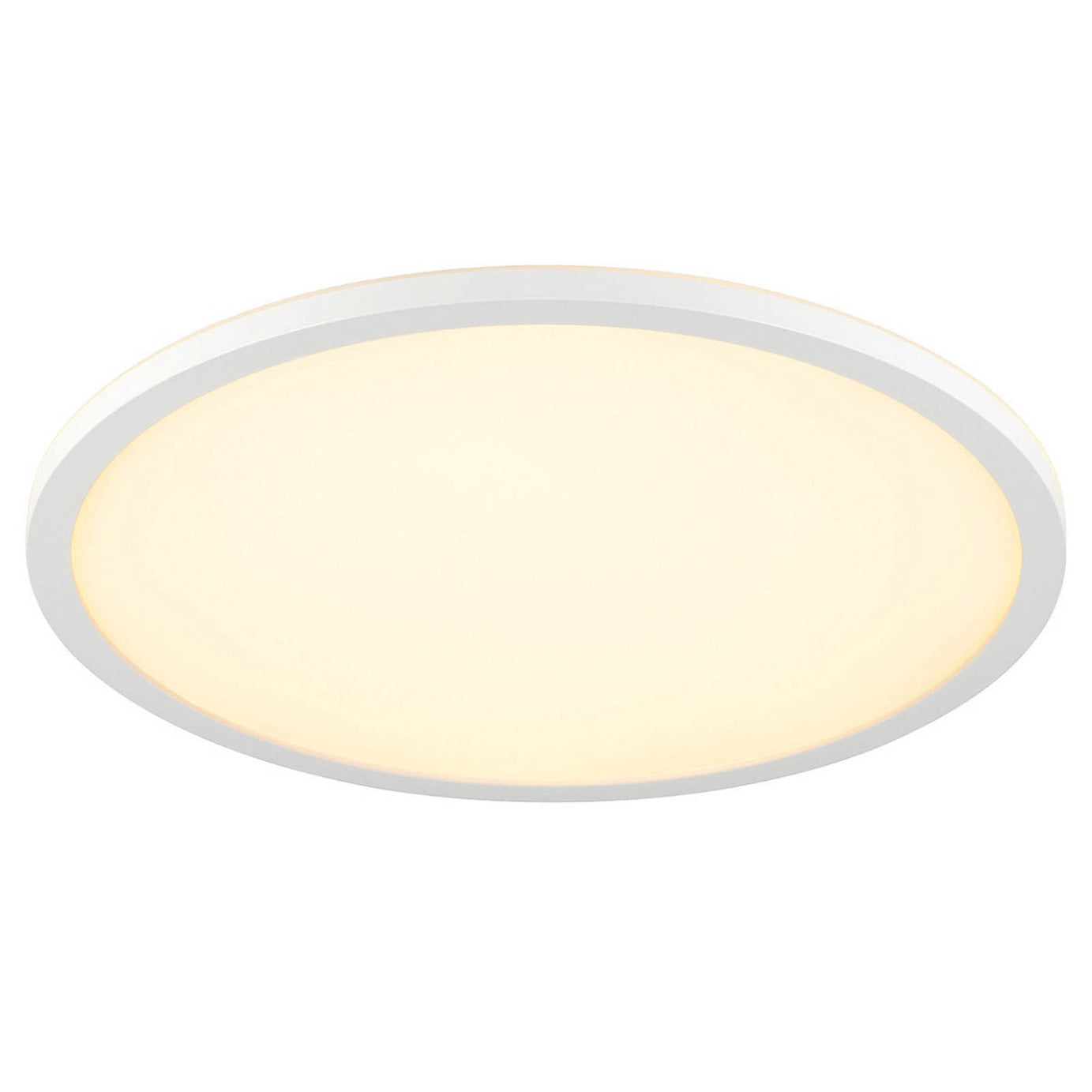 LED Ceiling Light Round Matt Plastic White Dimmable 3000lm Indoor Bathroom 24W - Image 5