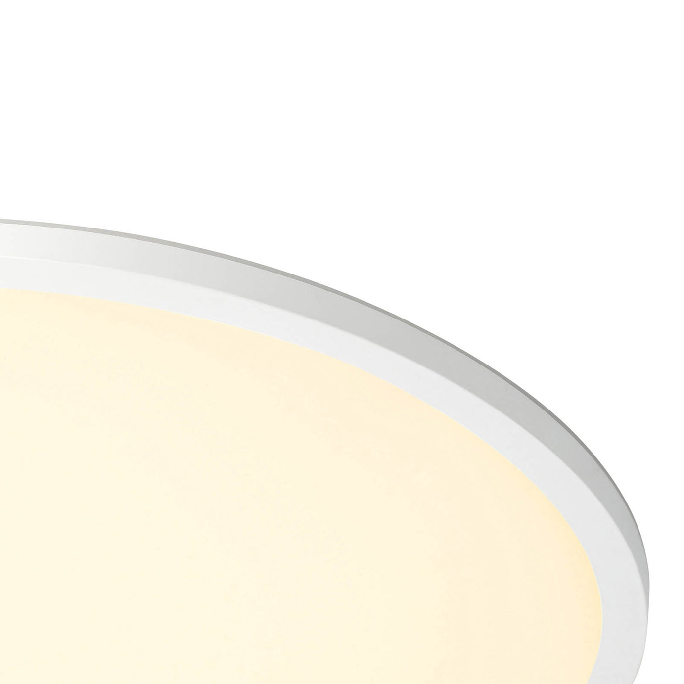 LED Ceiling Light Round Matt Plastic White Dimmable 3000lm Indoor Bathroom 24W - Image 6