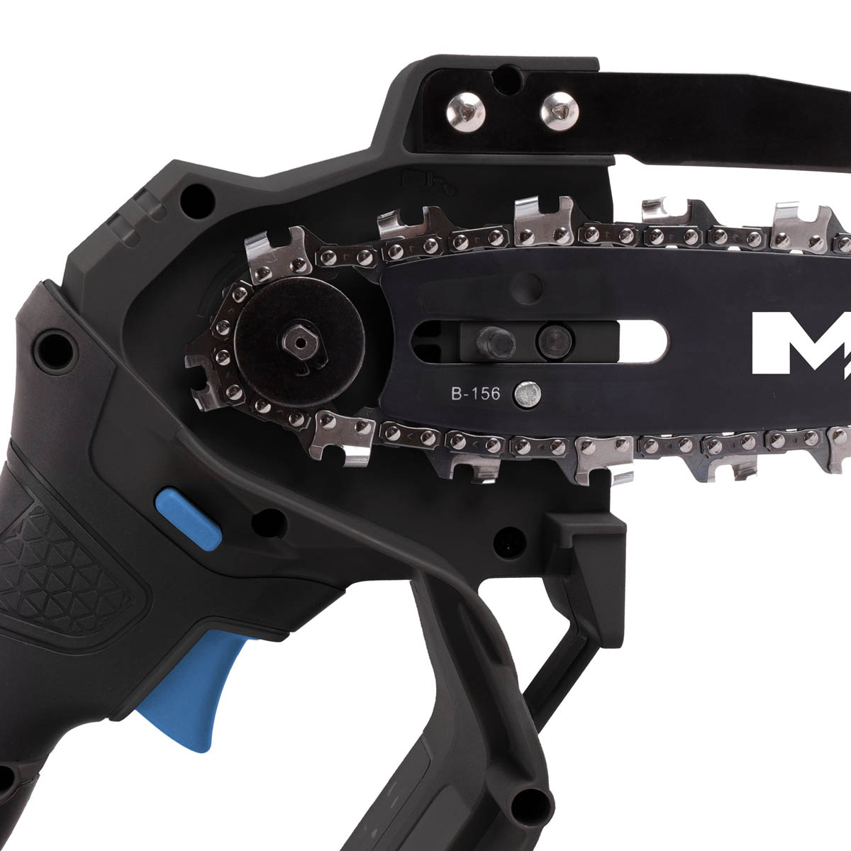 Mac Allister Chainsaw Cordless 150mm Wood Cutter Lightweight 18V Body Only - Image 4