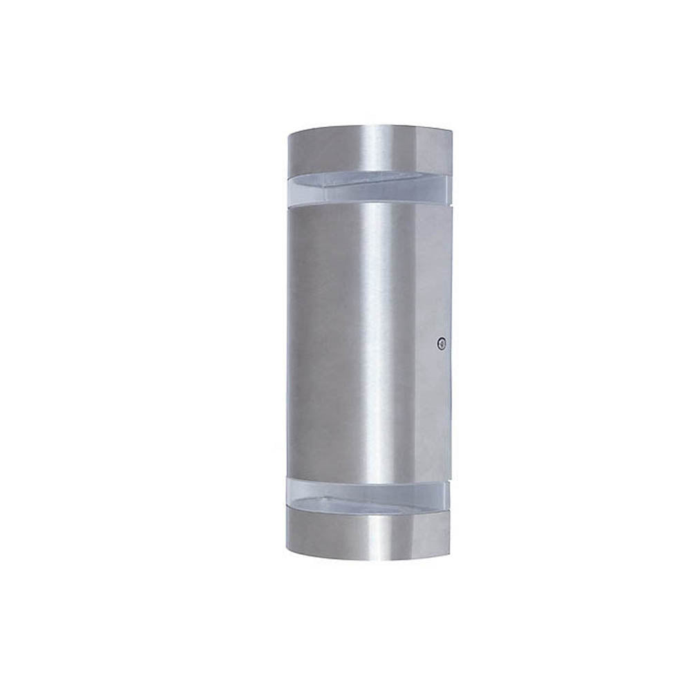LED Wall Light Outdoor Garden Porch Warm White Up Down Modern Steel 950Lm 17.7W - Image 1