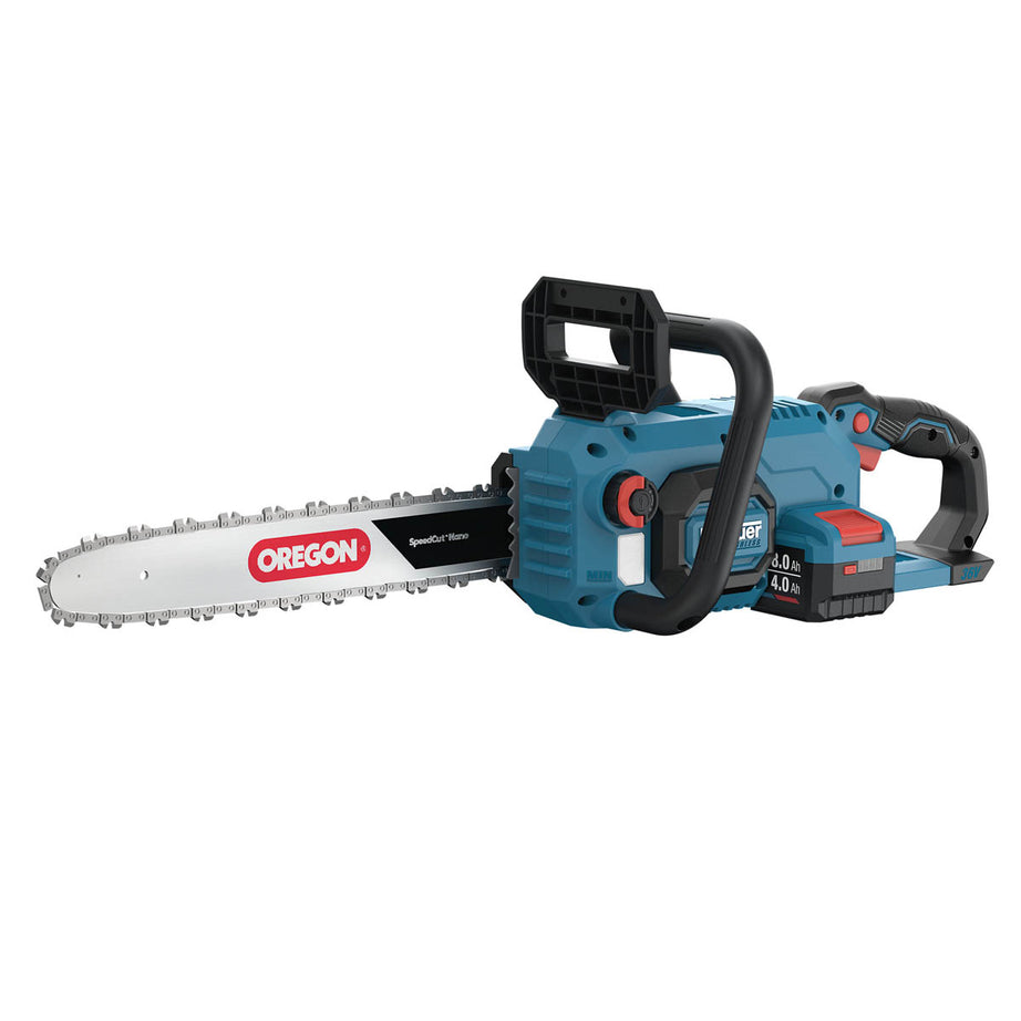 Erbauer Chainsaw Cordless 36V 8.0/4.0Ah Li-Ion ERT1038CHN Wood 400mm Cutter - Image 1