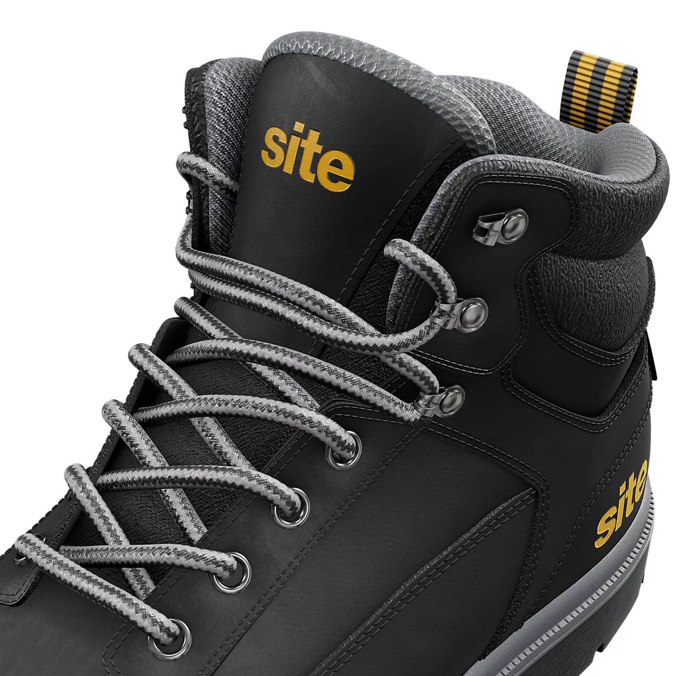 Site Marble 2.0 Safety Boots Black Steel Toe Work Footwear Shoes Size 9 - Image 6