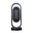 Tower Fan Heater Electric Black Ceramic Timer Portable Oscillating Remote 1.8kW - Image 1