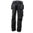 DeWalt Work Trousers Chester 38 Black Grey Unisex Holster Pockets W38" L31" - Image 2