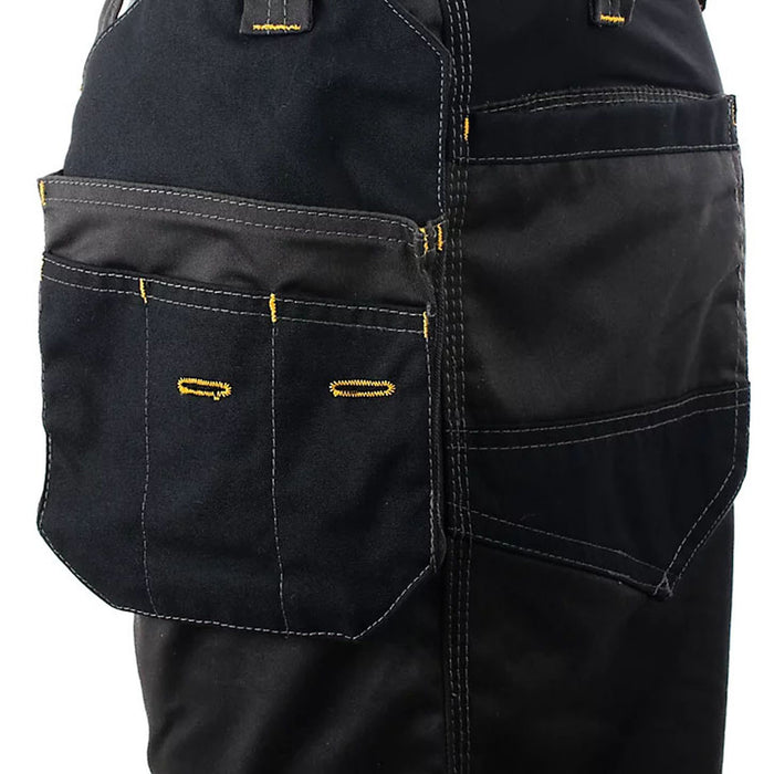 DeWalt Work Trousers Chester 38 Black Grey Unisex Holster Pockets W38" L31" - Image 4