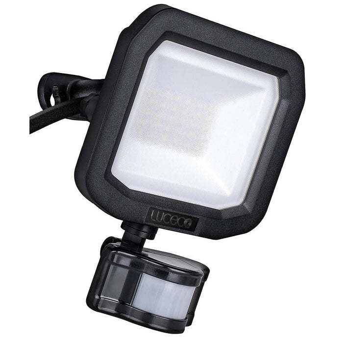 Luceco Floodlight Smart Outdoor Integrated LED Neutral White Black PIR - Image 4