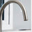 Kitchen Mixer Tap Dual Lever Swivel Spout Brushed Nickel Finish Durable - Image 4