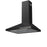 Cooker Hood Kitchen Extractor Fan Chimney Black Matt LED Touch Timer (W)59.8cm - Image 1