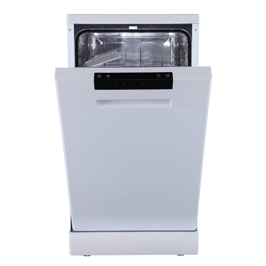 Cooke & Lewis Dishwasher FS45DISHUK Freestanding Slimline White Compact (W)45cm - Image 4