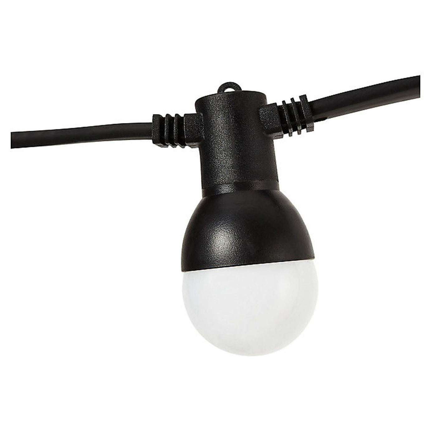LED String Lights Warm White Outdoor Garden Patio 10m 10 Bulbs - Image 2