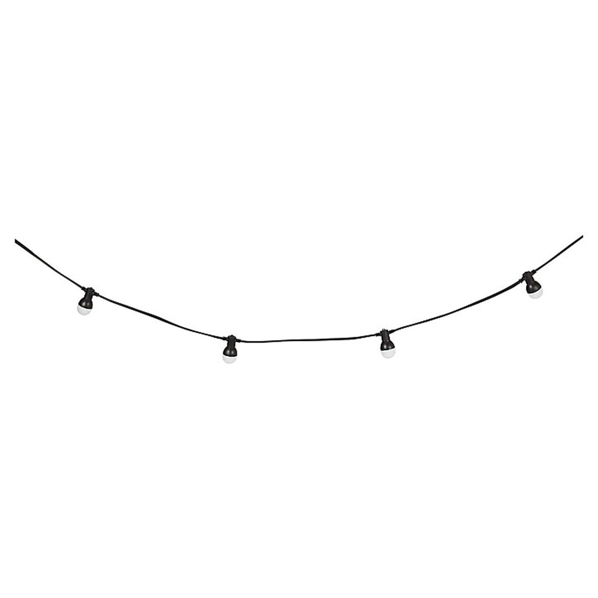 LED String Lights Warm White Outdoor Garden Patio 10m 10 Bulbs - Image 4
