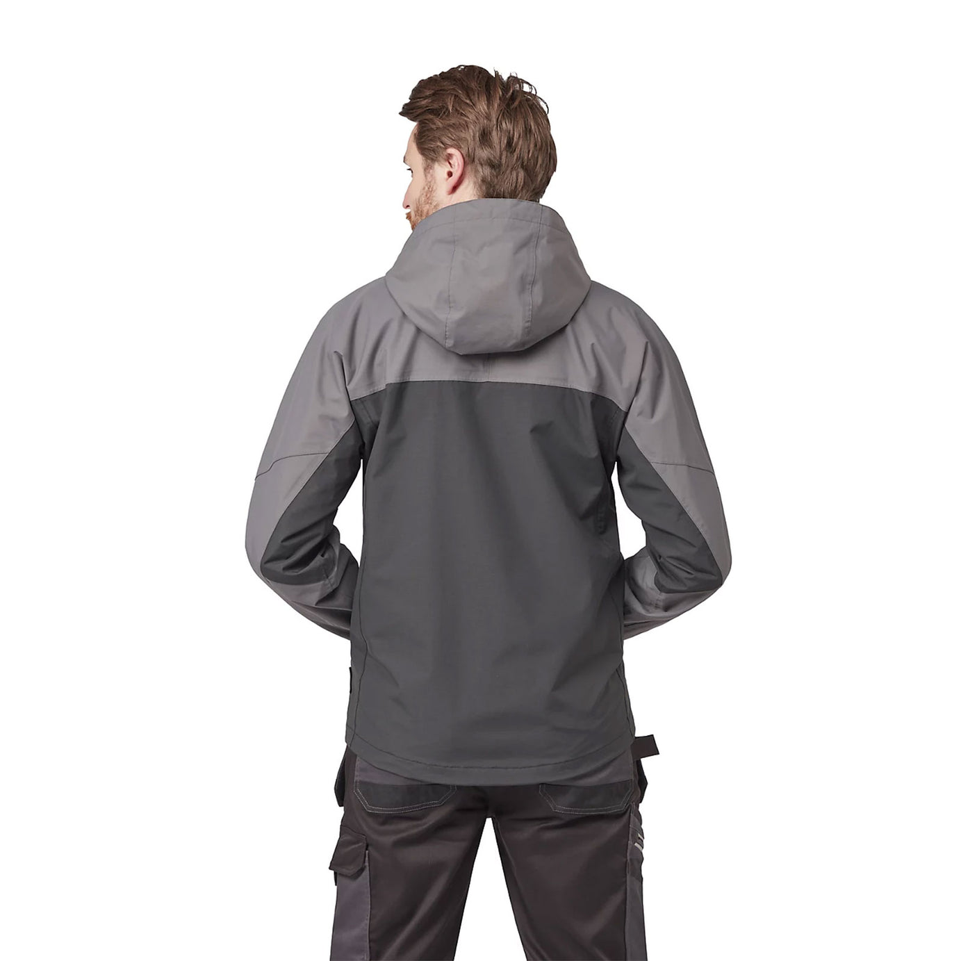 Site Messner Work Jacket Black Grey XL Full Zip Heavy Duty Trade Jacket - Image 7