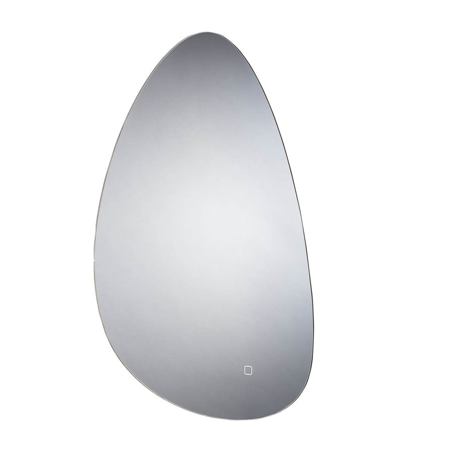 Sensio Bathroom Mirror Illuminated Curved Light Colour Changing (H)80 x (W)55cm - Image 1