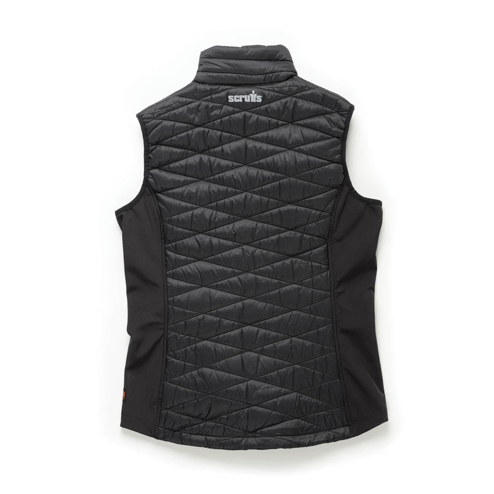 Scruffs Bodywarmer Womens Slim Fit Black Gilet Full Zip Lightweight Size 6 - Image 3