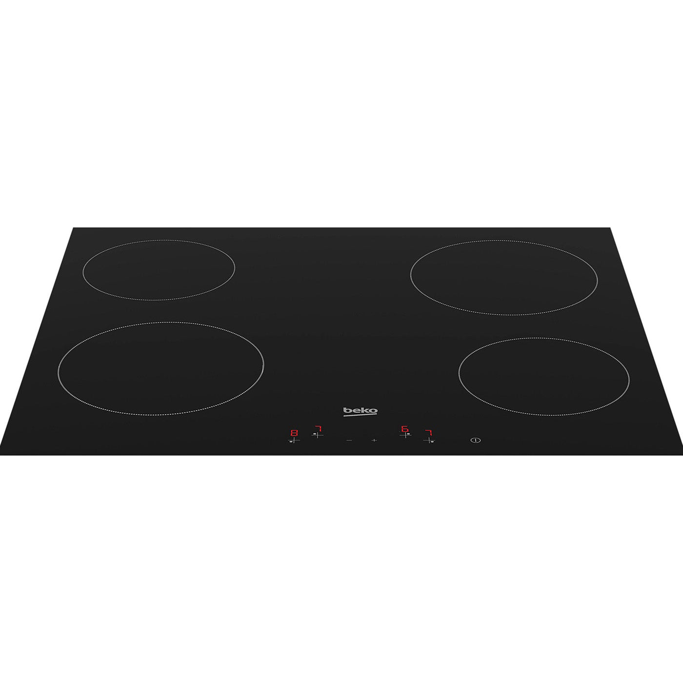 Beko Oven & Hob Pack Multifunction Built-In Stainless Steel Ceramic 66L A Rating - Image 2