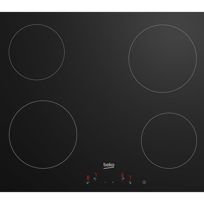 Beko Oven & Hob Pack Multifunction Built-In Stainless Steel Ceramic 66L A Rating - Image 6