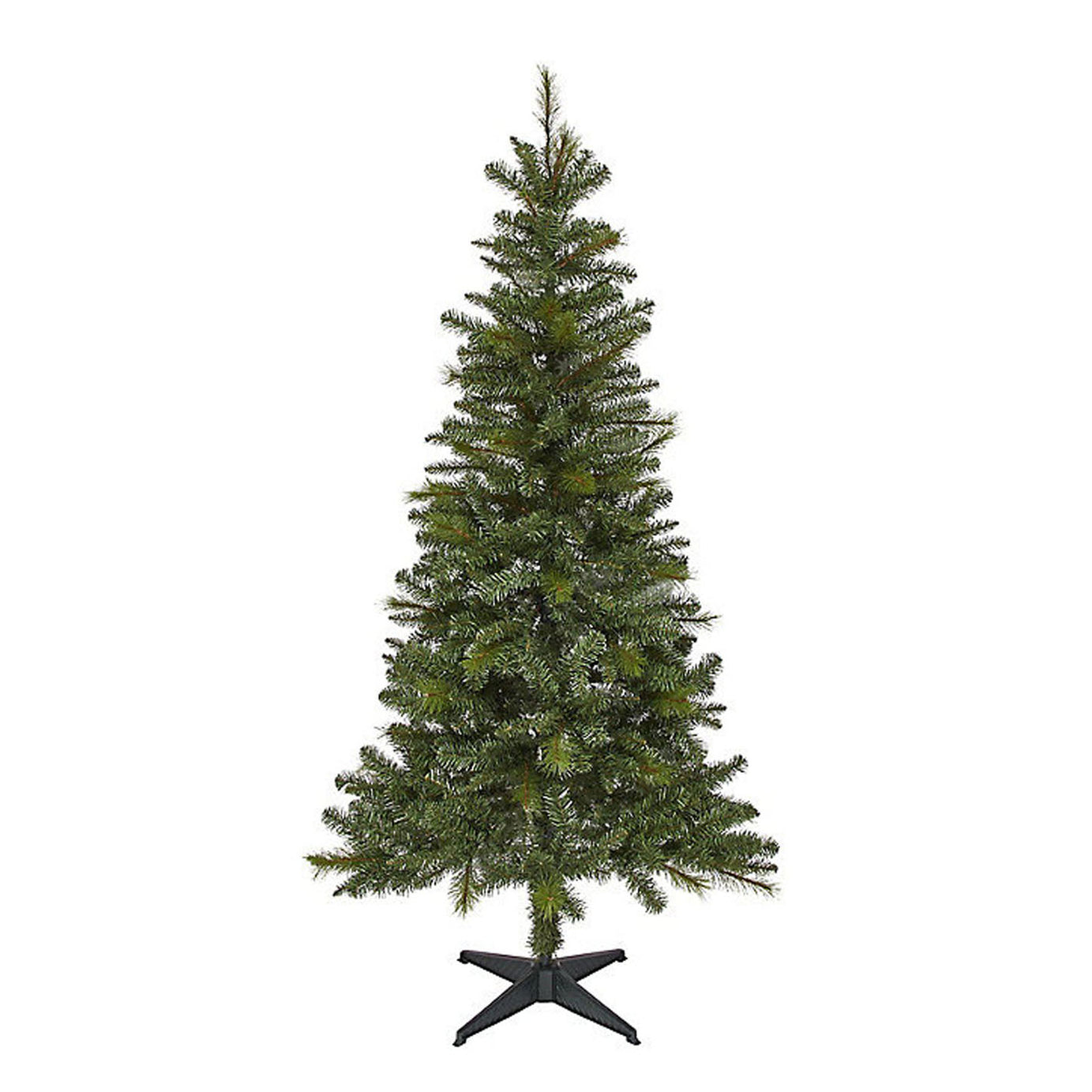 Christmas Tree Artificial 6Ft Natural Look Green Home Decoration Hooked Branches - Image 2