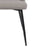 Chair Dining Grey Padded Seat Wood Metal Legs Rectangular Kitchen Pack of 2 - Image 6