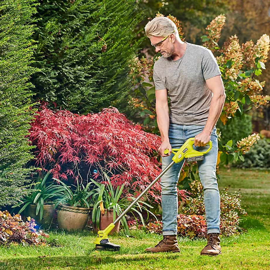 Ryobi Grass Trimmer Cordless 18V 2Ah Li-ion RY18LT23A-120 Garden Cutter 230mm - Image 3