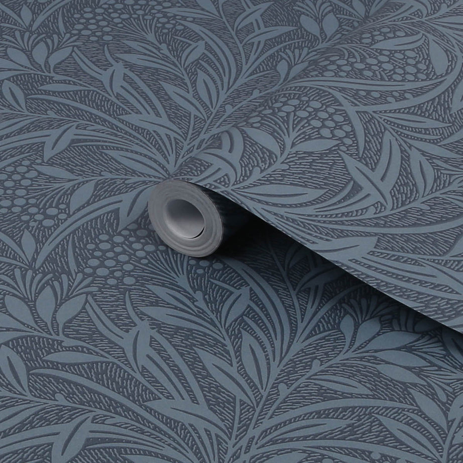 Laura Ashley Wallpaper Matt Barley Leaf Dusky Seaspray Smooth Washable 5.2m² - Image 5