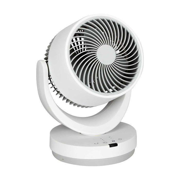 Table Fan Portable White 8" Freestanding Cooling Oscillating 3 Speed 35W - Image 3