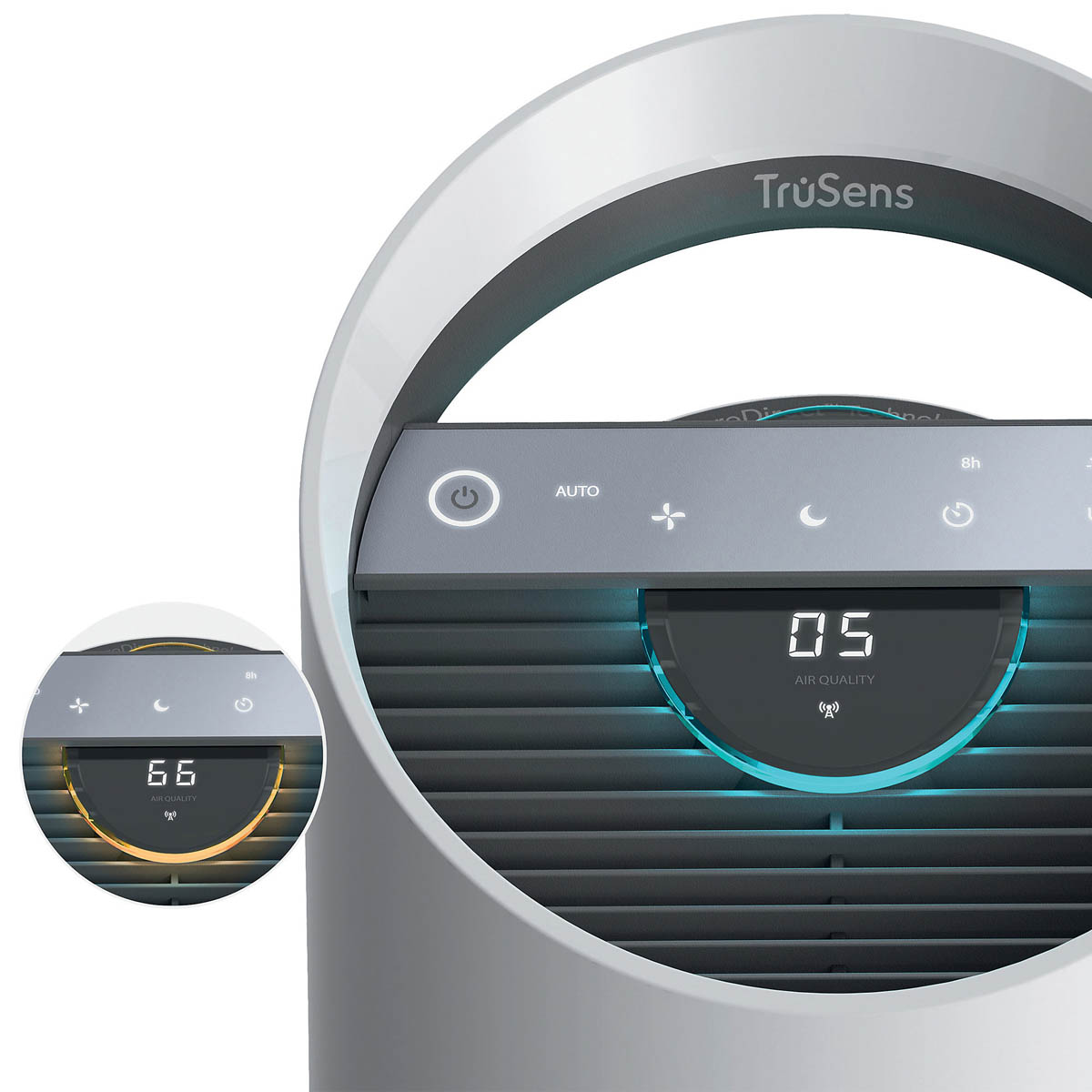 Leitz TruSens Air Purifier Smart Z-2500H Hepa 4 Speeds Plastic White Medium - Image 6