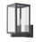 LED Wall Light On/Off Matt Anthracite Mains-Powered Weatherproof Durable Compact - Image 2