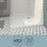 Bathroom Shower Tray Plastic Gloss White Rectangular (L)900mm (W)1200mm (H) 40mm - Image 4