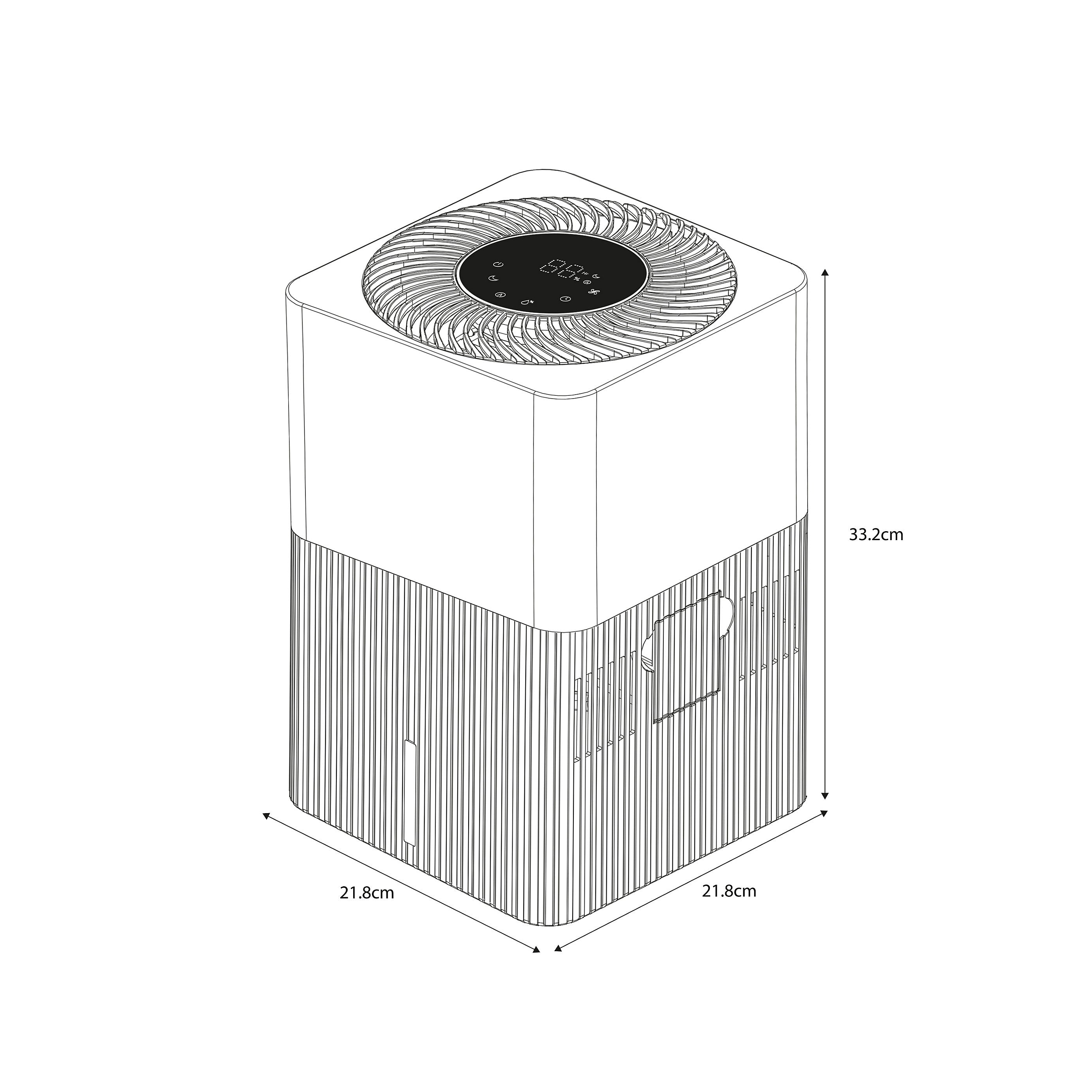 Silentnight Air Cooler Humidifier Aroma Diffuser 4 Fan Speeds Programmable 3L - Image 3