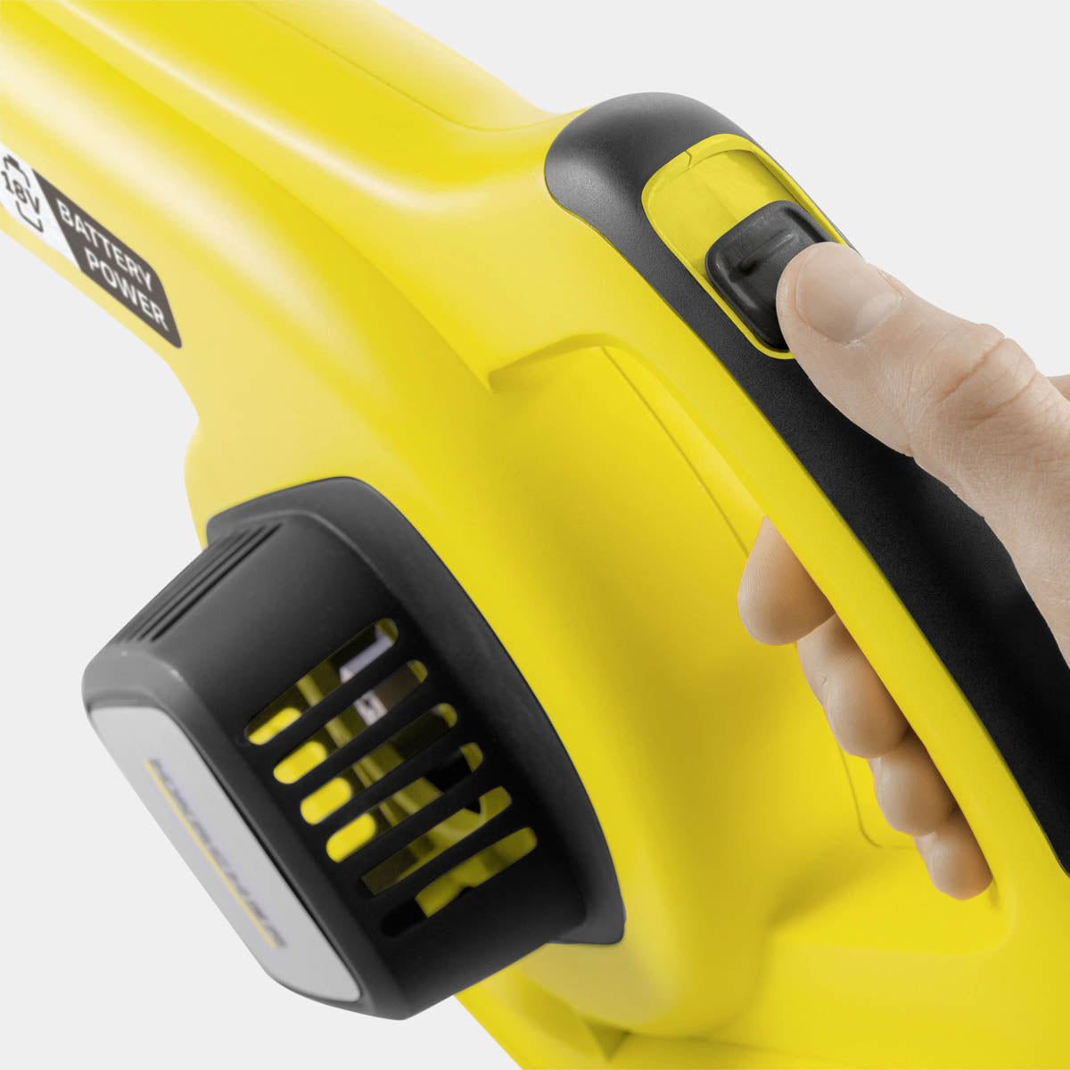 Karcher Leaf Blower Cordless 18V 2.5Ah Li-Ion LBL2 Garden Outdoor Dust Snow - Image 3