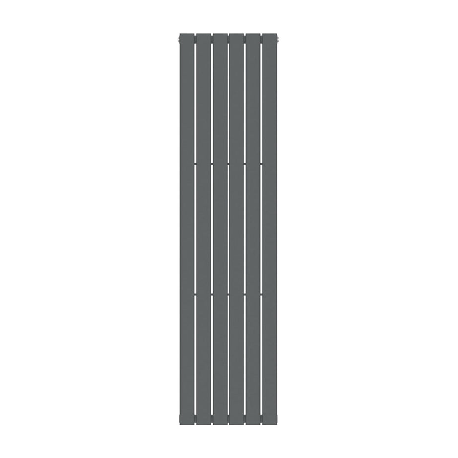 Designer Radiator Anthracite Vertical Steel Flat Panel Column (H)180x(W)45.2cm - Image 2