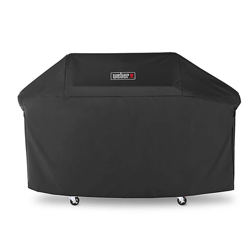 Weber BBQ Cover Heavy Duty 4 Burner Barbecue Black Water-Resistant 18.5cm(W) - Image 1