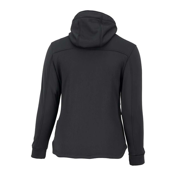 Site Hoodie Women's Black Sweatshirt Jumper 2 Pockets Full Zip Large Size 14 - Image 2