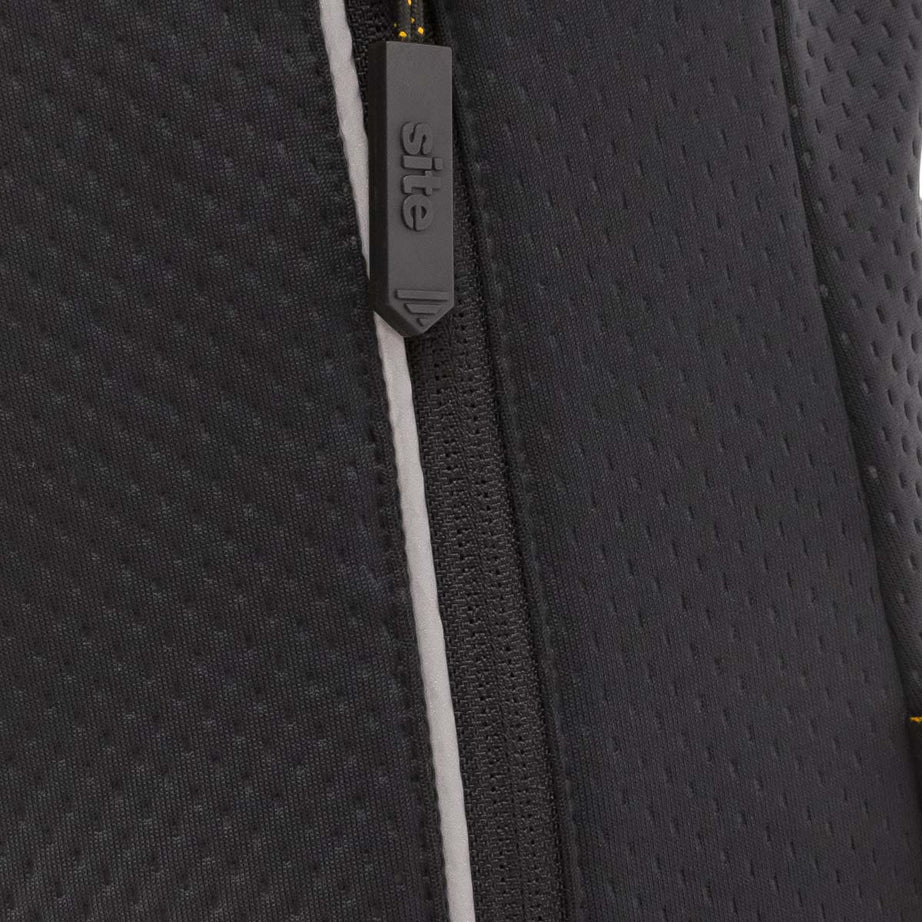 Site Hoodie Women's Black Sweatshirt Jumper 2 Pockets Full Zip Large Size 14 - Image 4