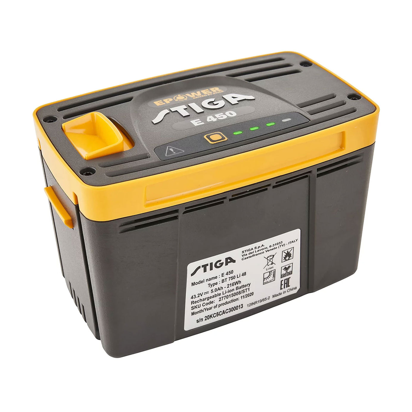 Stiga 48V 5Ah Li-ion Power tool battery - E 450 / 277015008/ST1 - Image 1