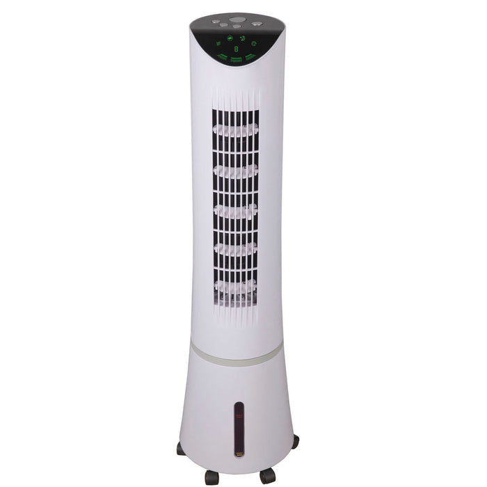 Air Cooler Tower Fan Portable Digital Conditioner Remote Control Timer White - Image 2