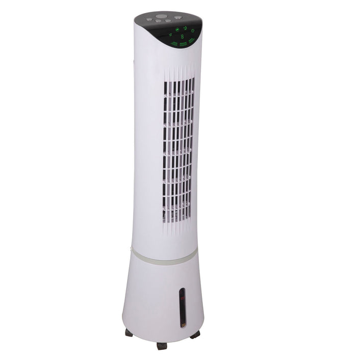 Air Cooler Tower Fan Portable Digital Conditioner Remote Control Timer White - Image 3