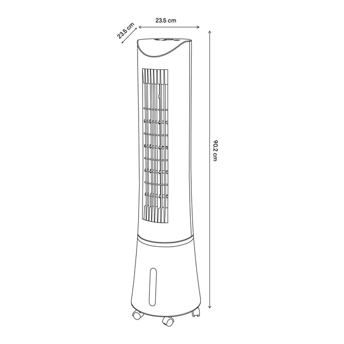 Air Cooler Tower Fan Portable Digital Conditioner Remote Control Timer 220-240V - Image 9