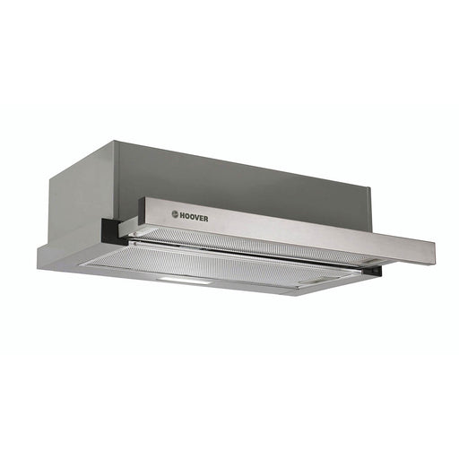 Hoover Cooker Hood 60cm HHT6300/2X/1/36901789 Telescopic Kitchen Extractor Steel - Image 1