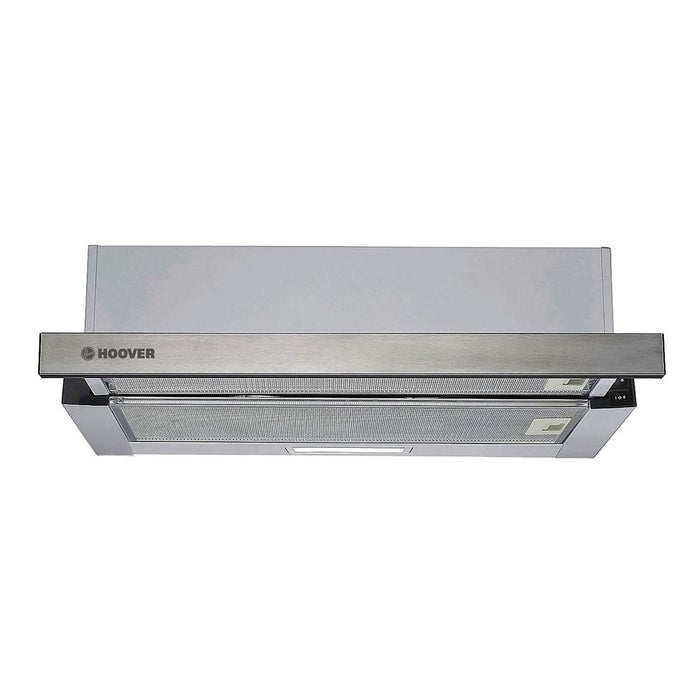 Hoover Cooker Hood 60cm HHT6300/2X/1/36901789 Telescopic Kitchen Extractor Steel - Image 3