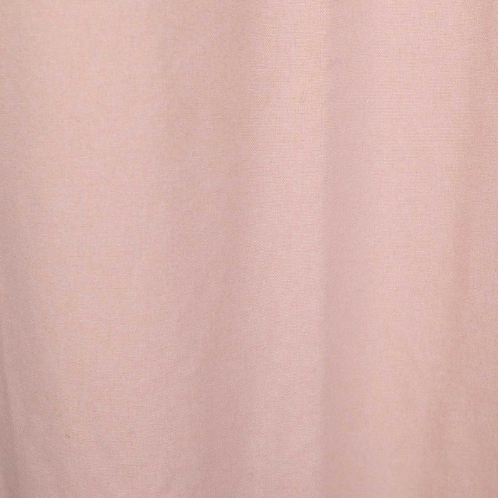 Eyelet Curtain Pair Pink Plain Lined Chic Bay Window Woven Effect (W)228(L)228cm - Image 4
