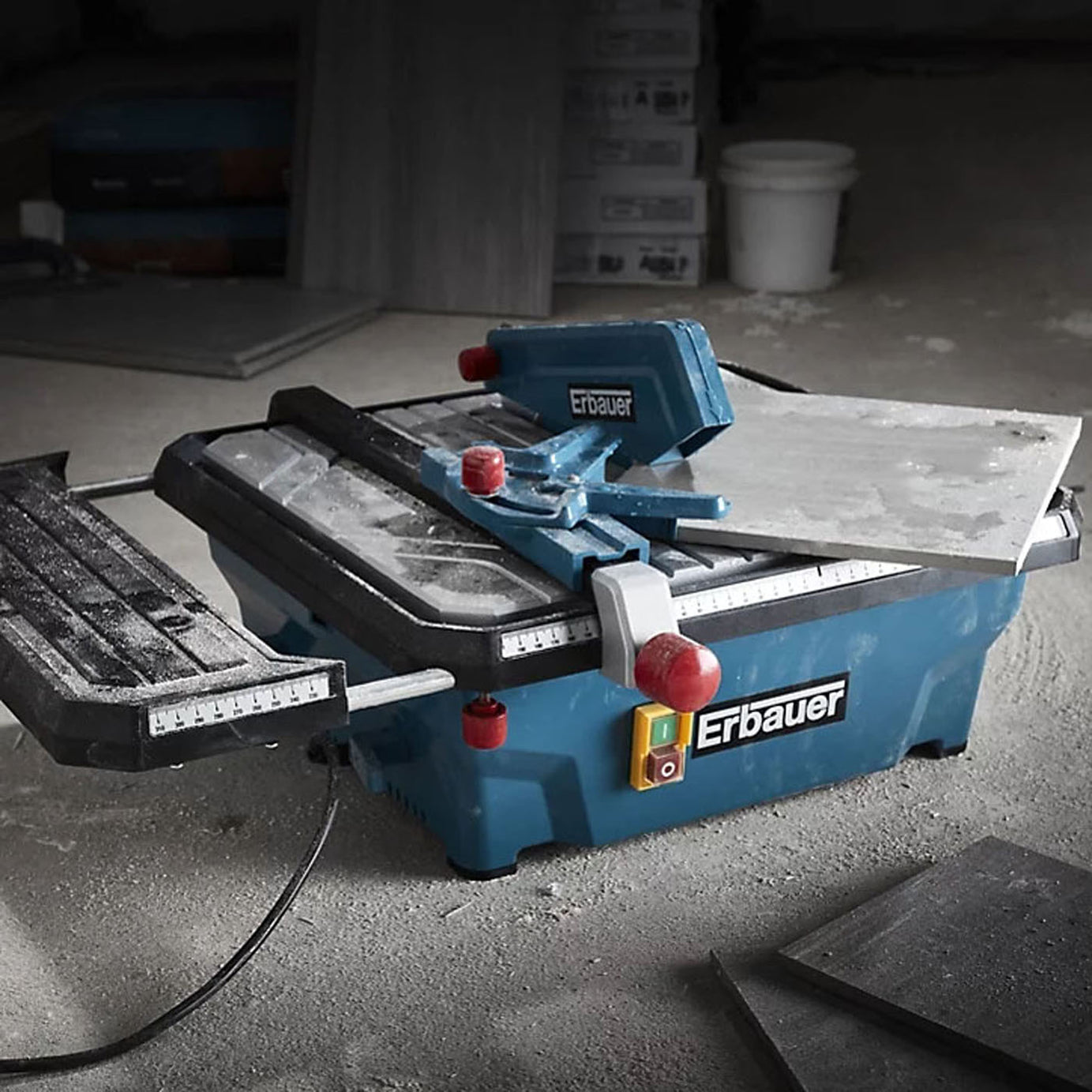 Erbauer Tile Cutter Electric 90-600V TC180VI Ceramic Terracotta Marble 750W - Image 3