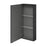 Wall Cabinet Matt Black Single Rectangular Soft Close Modern (W)400mm (H)900mm - Image 4