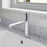 Kitchen Tap Mixer Chrome Gloss Single Lever Swivel Spout Contemporary Faucet - Image 2