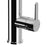 Pull Out Kitchen Tap Mixer Chrome Single Lever Swivel Spout Contemporary Faucet - Image 4