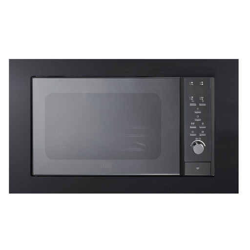 Built-in Microwave Oven Mirrored Black Automatic Defrost 8 Programs 25L 900W - Image 1